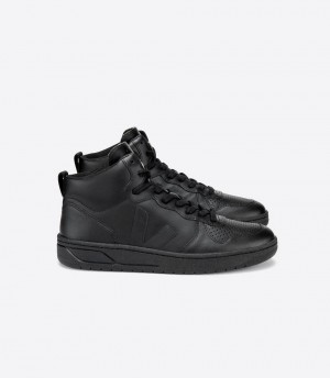 Zapatillas Veja V-15 Cwl Mujer Negras | 91605-IMFH