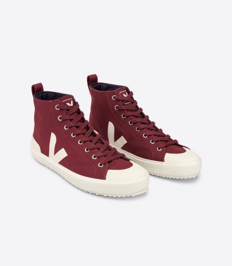 Zapatillas Veja Nova Ht Lona Hombre Amarante Pierre | 64928-HCIE