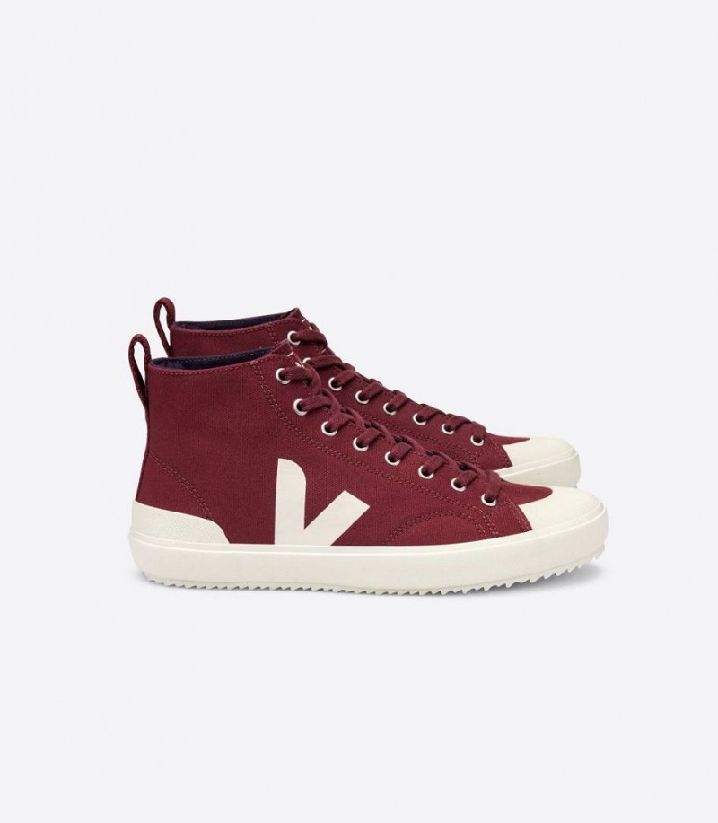 Zapatillas Veja Nova Ht Lona Hombre Amarante Pierre | 64928-HCIE