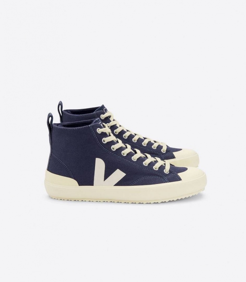 Zapatillas Veja Nova Ht Lona Hombre Nautico Butter Sole | 59016-PGBS