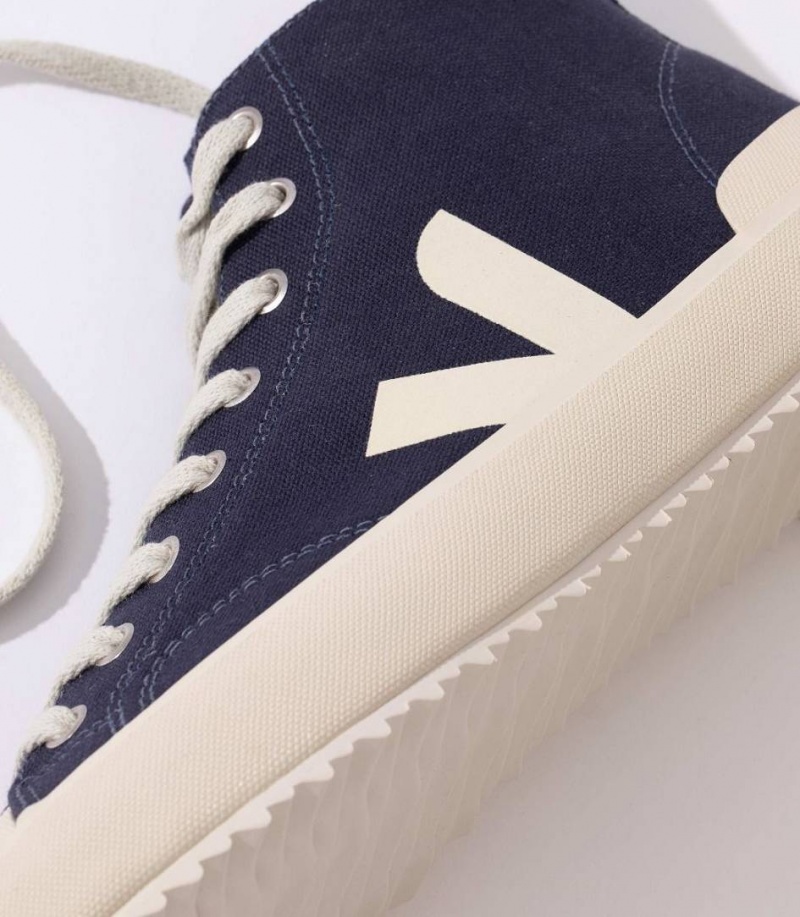 Zapatillas Veja Nova Ht Lona Mujer Marine Pierre | 98760-AOTW
