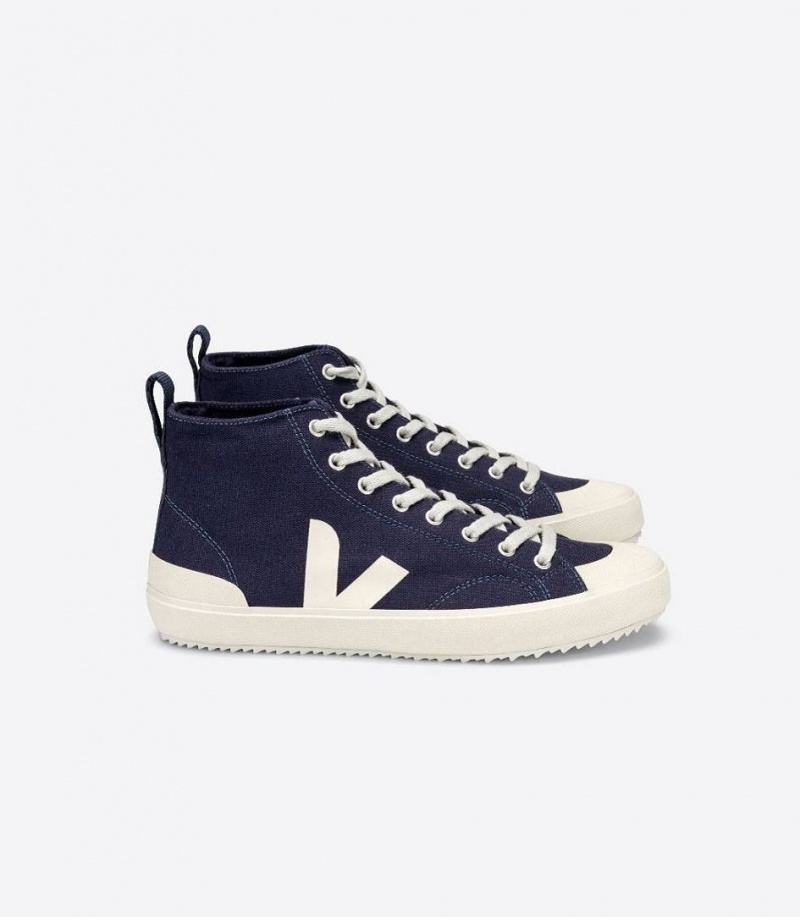 Zapatillas Veja Nova Ht Lona Mujer Marine Pierre | 98760-AOTW