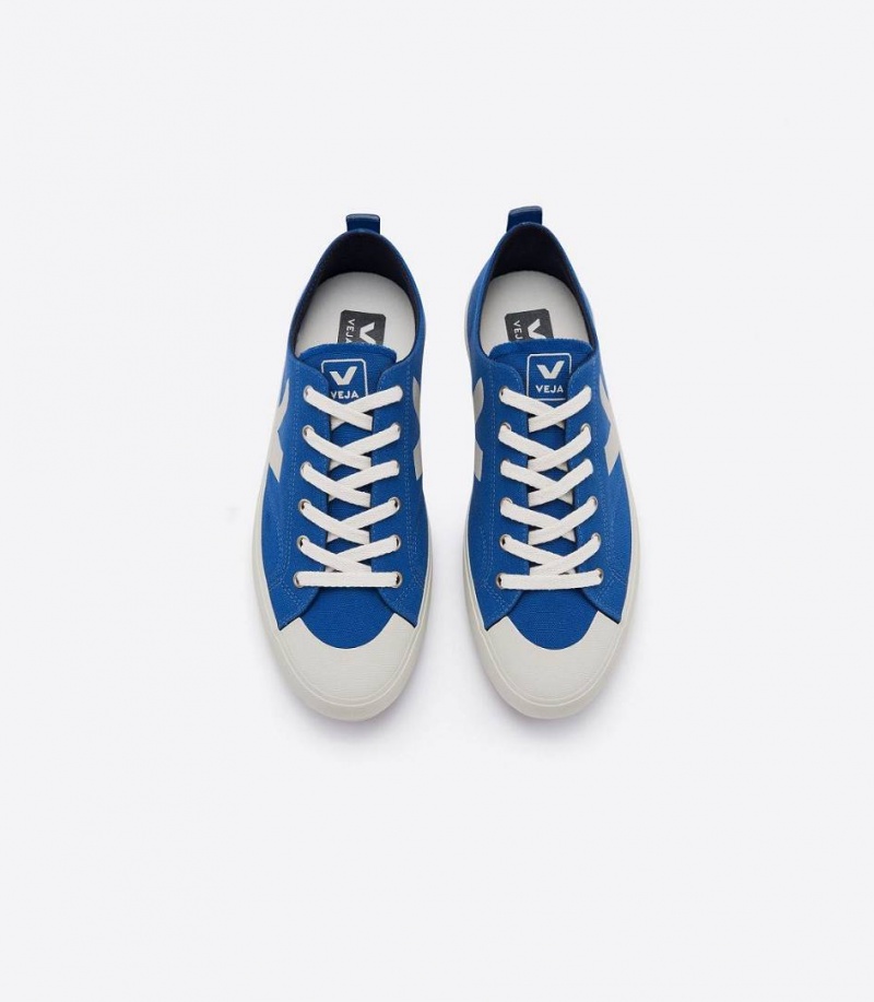 Zapatillas Veja Nova Lona Mujer Indigo | 58106-GBSP