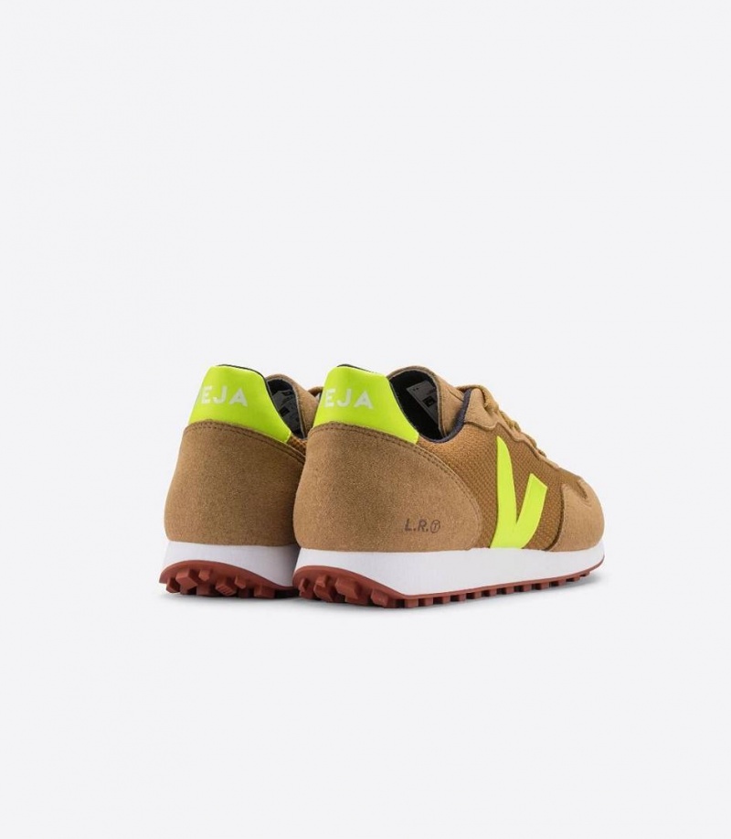 Zapatillas Veja Sdu B-mesh Hombre Tent Jaune Fluo | 20476-XFUL