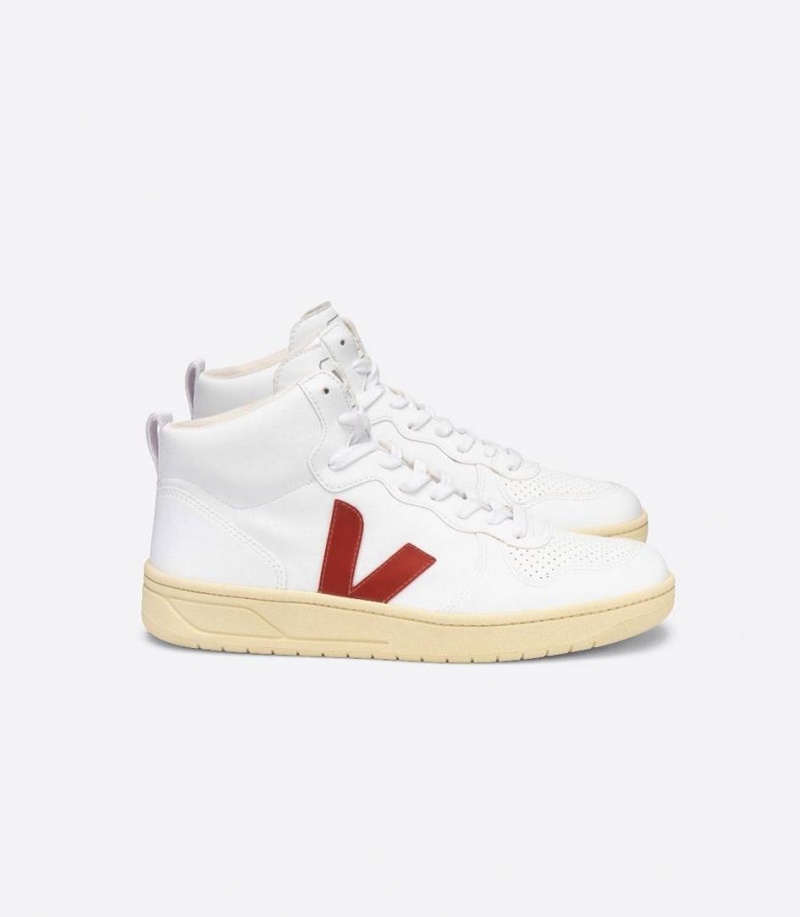 Zapatillas Veja V-15 Cwl Hombre Blancas | 37294-EQXP