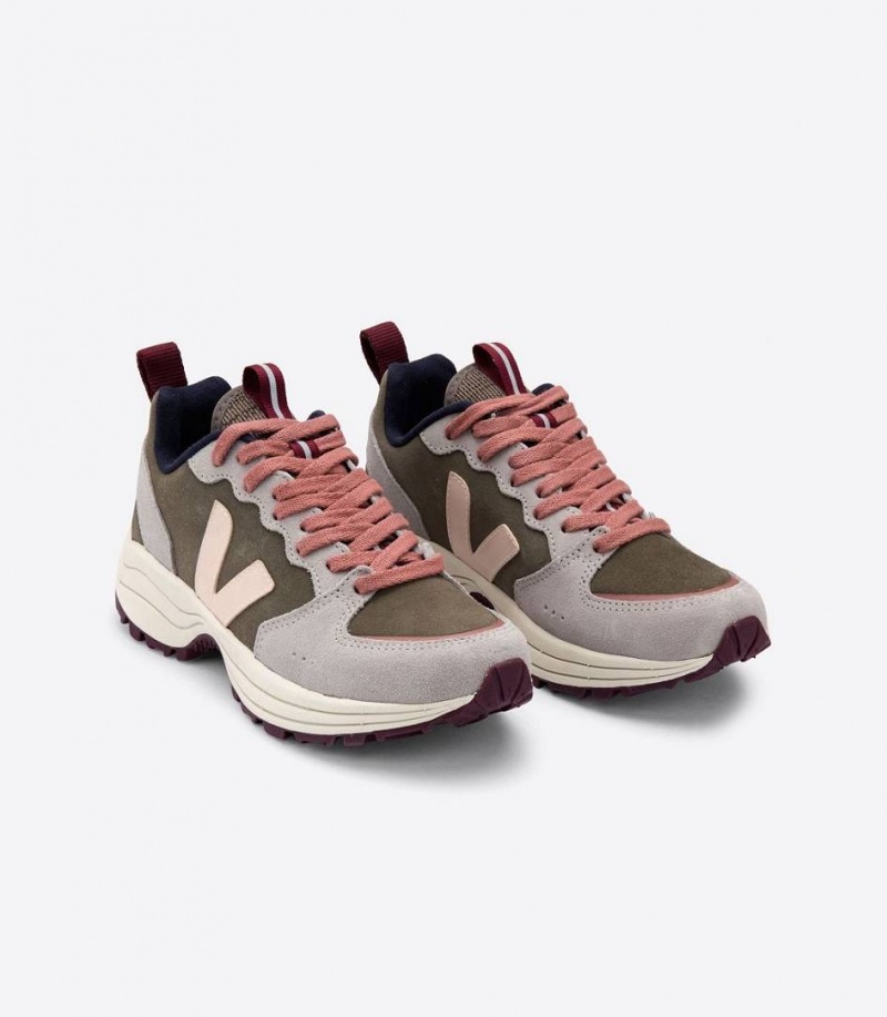 Zapatillas Veja Venturi Gamuza Mujer Gris | 95124-LHKS