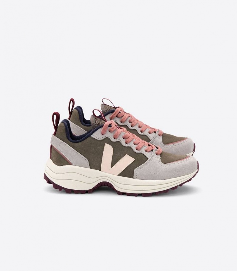 Zapatillas Veja Venturi Gamuza Mujer Gris | 95124-LHKS