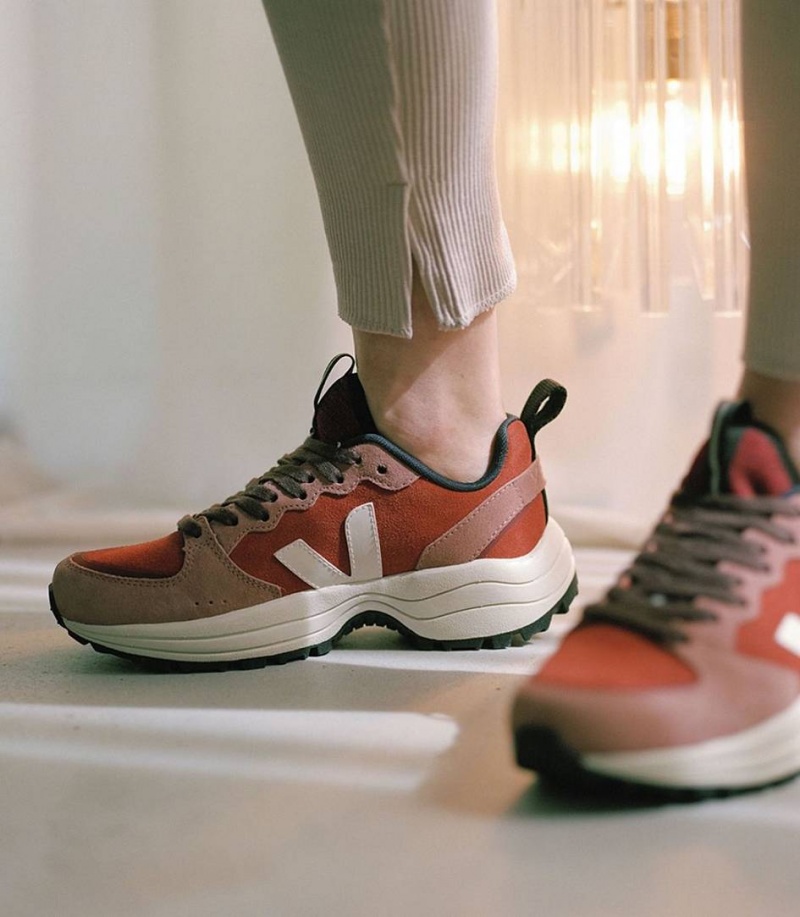 Zapatillas Veja Venturi Gamuza Mujer Rouille Dried Petal | 32759-SGMA